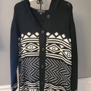 NEW Forever 21 hooded cardigan, size 1X